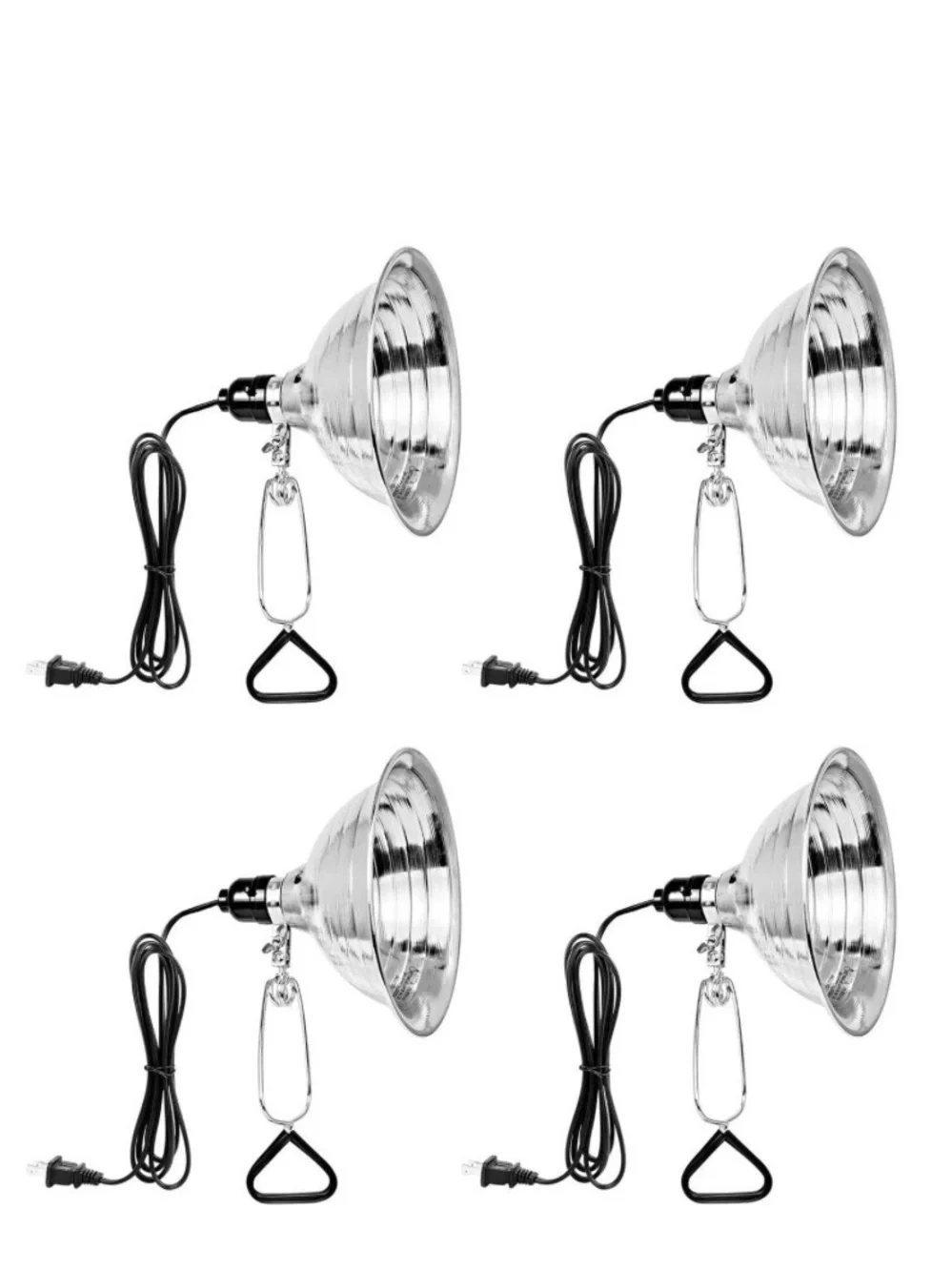 Simple Deluxe Clamp Lamp Light With 8.5 Inch Aluminum Reflector Up To 150 Watt